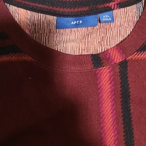 Apt. 9, XXL,MAROON, BLK, AND NAVY CREPE
